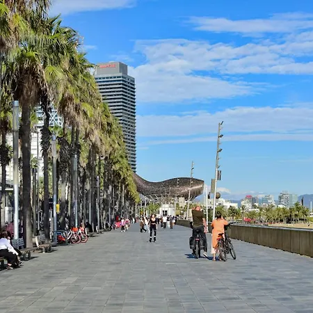 Poblenou Penthouse L Loft With Private Terrace L 5 Min Walk To The * ברצלונה