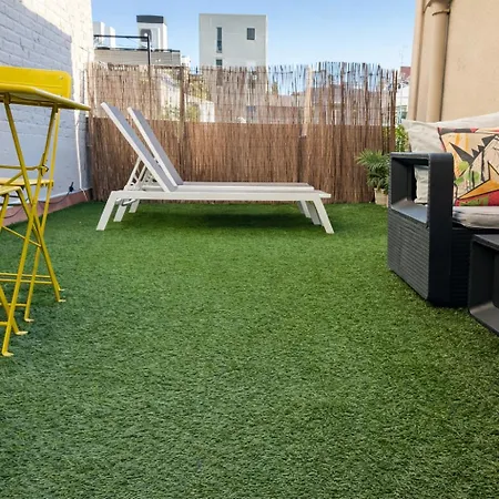 דירה Poblenou Penthouse L Loft With Private Terrace L 5 Min Walk To The