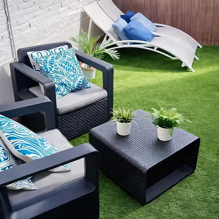 Poblenou Penthouse L Loft With Private Terrace L 5 Min Walk To The * ברצלונה