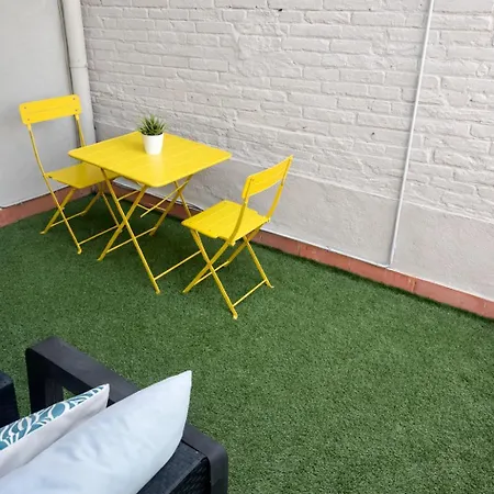 Poblenou Penthouse L Loft With Private Terrace L 5 Min Walk To The דירה