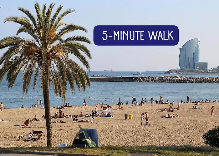 Apartamento Poblenou Beach Penthouse L Loft With Private Terrace L 5 Min Walk To The Beach *