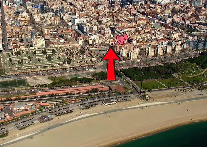 Poblenou Beach Penthouse L Loft With Private Terrace L 5 Min Walk To The Beach *